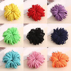 100Pc 3CM Kids Ponytail Hair Holder Thin Elastic Rubber Band Colorful Hair Ties