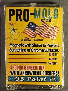 25x Pro Mold 35pt w/ Penny Sleeve Magnetic One Touch Card Holders MH35SA 2nd Gen