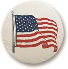 ADCO - Spare Tire Cover - Printed American Flag Vinyl - 27