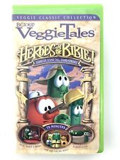 New ListingVeggie Tales VHS Heroes of the Bible Stand Up Stand Tall Stand Strong 2002 Y2K