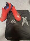 Adidas X 18+ FG/AG Red BB9337 US 10.5 Football Soccer Cleats with Bag