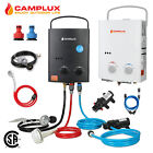 Camplux 5L Tankless Gas Hot Water Heater w/ 12V Pump Kit Outdoor Portable Shower