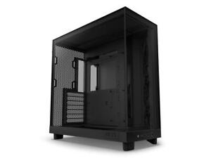 NZXT H6 FLOW - Compact Dual-Chamber Mid-Tower Airflow ATX PC Case, Black