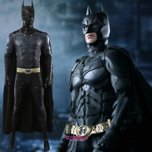 2023 Batman Costume Cosplay Suit Bruce Wayne The Dark Knight Rises Handmade