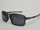 Oakley Triggerman Polarized Black Vintage Thin Sport Aviator Designer Sunglasses
