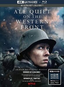 ALL QUIET ON THE WESTERN FRONT New Sealed 4K Ultra HD UHD + Blu-ray 2022
