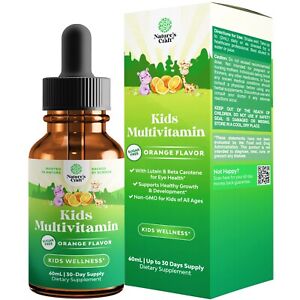 Liquid Multivitamin for Kids Immunity Support - Yummy Toddler Supplement