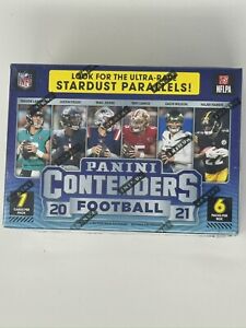 Sealed Panini 2020-21 NFL Contenders Football Blaster Box - 6 Packs