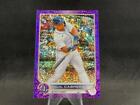 2022 TOPPS CHROME BASEBALL MIGUEL CABRERA #96 PURPLE SPECKLE REFRACTOR 236/299