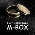 M-BOX (Half Dollar) Magic Tricks Coin Appear Vanish Magic Magician Close Up Fun
