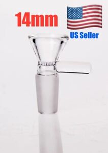 14mm Male Glass Bowl For Water Pipe Hookah Bong  Replacement Head [HIGH QUALITY]