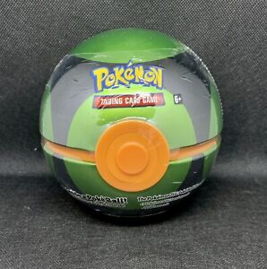 Pokemon TCG PokeBall Tin RARE Sealed 3 Tcg Booster Dusk Ball B20