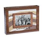 Wedding Sand Ceremony Frame For Blended Family w/ Sentiment Wood Glass