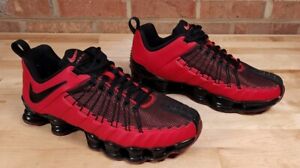 Nike Total Shox 749775-601 Mens Size 10 Black Red Sneaker Running Shoes