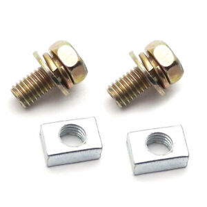 Universal Motorcycle Battery Terminal Nut and Bolt M5 x 10mm Kits Accessories (For: Indian Roadmaster)