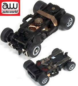NEW Auto World Xtraction Complete Replacement HO Slot Car Chassis AW Autoworld