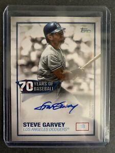 New Listing2021 Topps STEVE GARVEY 70 Years of Baseball Auto #70YA-SG