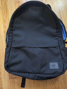 Jack + Mulligan Backpack Black Canvas Water Repellent