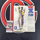 Larry Bird & Magic Johnson Autographed Converse Ad BAS Celtics Lakers