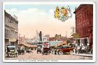 1920s~Ferry Landing~Downtown~Gibson Bros~Cars~Windsor Ontario ON~VTG Postcard