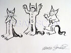 Maurice Sendak  ink on paper drawing painting
