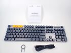 ProtoArc Bluetooth Mechanical Keyboard for Office, MECH K300 Tactile Quiet