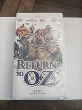 Return to Oz VHS 1999 Fairuza Balk Nicol Williamson Jean Marsh Piper Laurie Film