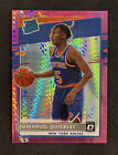 Immanuel Quickly 2020-21 Donruss Optic Rated Rookie #175 Hyper Pink Prizm Knicks