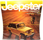 New Jeepster 4-Wheel Drive Sports Convertible New Car Dealer Color Brochure 1966