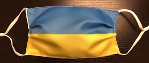 2 Pack Ukraine Flag Face Mask Washable Adjustable Ukrainian BUY ONE GET ONE FREE