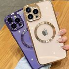 CLEAR Shockproof Case For Apple iPhone 15 14 13 12 11 Pro Max Xr MagSafe Cover