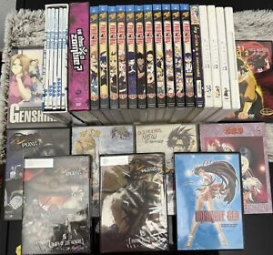anime dvd collection lot