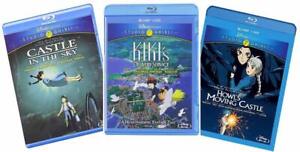 Disney Studio Ghibli (Blu-ray + DVD) 3 movie Collection, NEW Factory Sealed