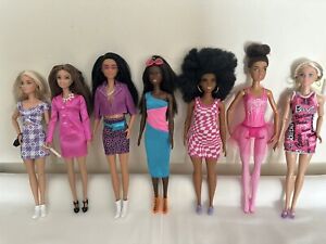 Barbie Dolls Fashionistas Huge Lots Well Dressed