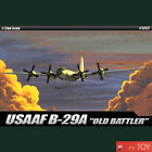 Academy 1/72 USAAF B-29A OLD BATTLER Bomber Aircraft Plastic model kit #12517