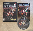 Maximo vs Army of Zin Black Label Complete in case w/ Manual PlayStation 2 PS2