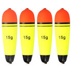 0.5oz Fishing Slip Bobbers, 4 Pack EVA Fishing Float, Yellow