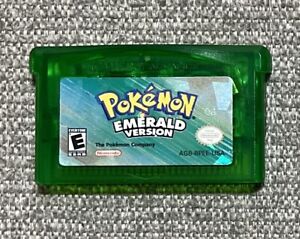 New ListingRARE Pokemon Emerald Version AUTHENTIC Nintendo Game Boy Advance GBA - EXCELLENT