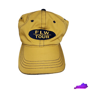 FLW Tour Ranger Boats Ball Cap Hat Adjustable Baseball Yellow Blue