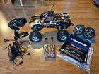Traxxas Stampede 2wd RC Truck, Charger, Extra Battery & Tires