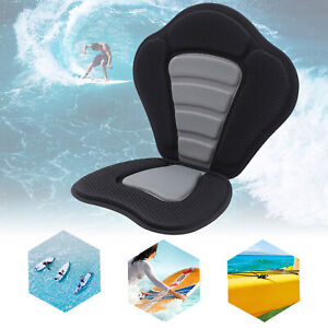 Padded Kayak Seat Cushion Comfortable Back Rest Black Children with Support
