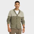 Men's Shawl Collared Sweater Cardigan - Goodfellow & Co Green S