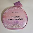 Profusion Cosmetic Frosted Snow Sparkle Beauty Box  9 Pc Set NWT