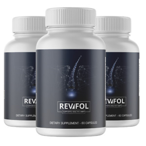 3 Bottles Revifol Hair Skin and Nails Supplement Hair Growth Vitamins 60 Caps