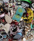 Mixed Estate Jewelry Lot 5Lbs + Modern, Vintage Costume Jewelry Necklaces &More