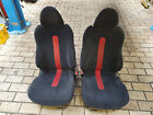 @RARE@ pair RED EDM front seats seat Honda CRX JDM Del Sol EH6 EG1 EG2 SiR 92-98