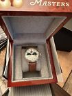 Masters Augusta National Limited 2024 Watch Time Piece Chrono ANGC Leather Golf
