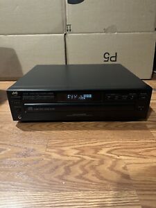 JVC XL-F108 CD Automatic Changer 5 Disc Front Loading System 1996 TESTED