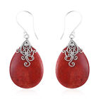 Earrings for Women 925 Sterling Silver Sponge Coral Birthday Gifts Jewelry