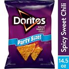 Doritos Spicy Sweet Chili Tortilla Snack Chips, Party Size, 14.5 oz Bag